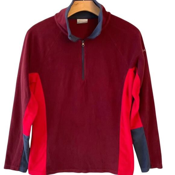 Columbia Pullover Women's Size Medium Glacial IV Half Zip Colorful Outdoors - Picture 1 of 7